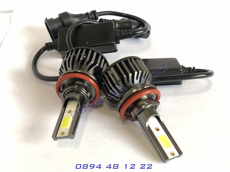 Умалени LED диодни крушки фарове CANBUS H8 H9 H11 ЛЕД Бяла Светлина