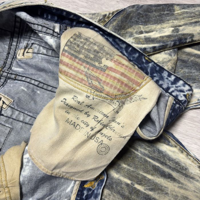 Vintage ROBIN acid wash jeans