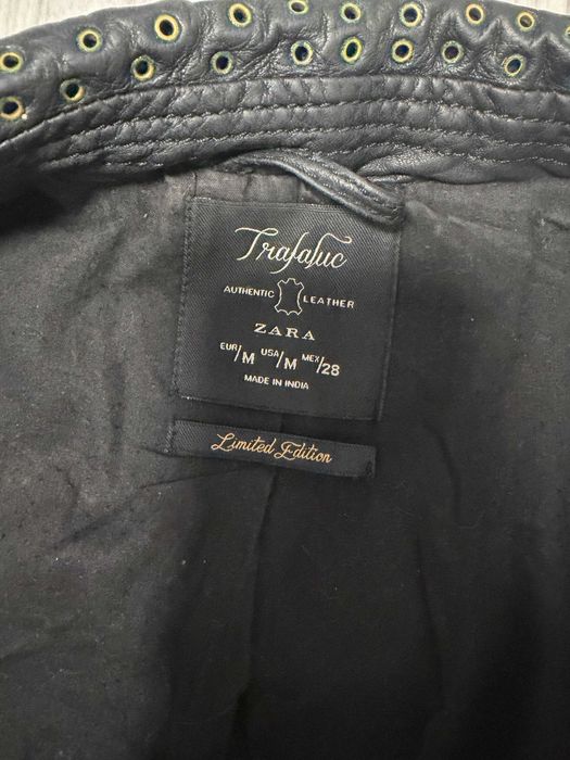 ''ZARA''оригинално дамско кожено яке М размер