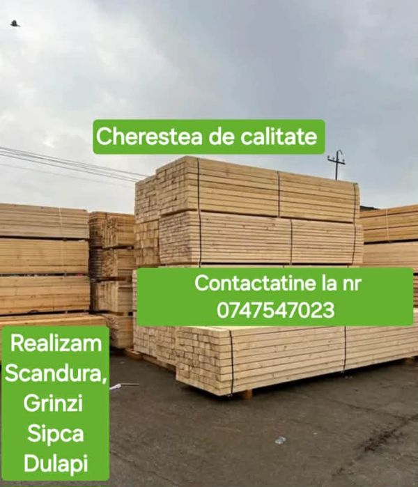 Vând cherestea de calitate