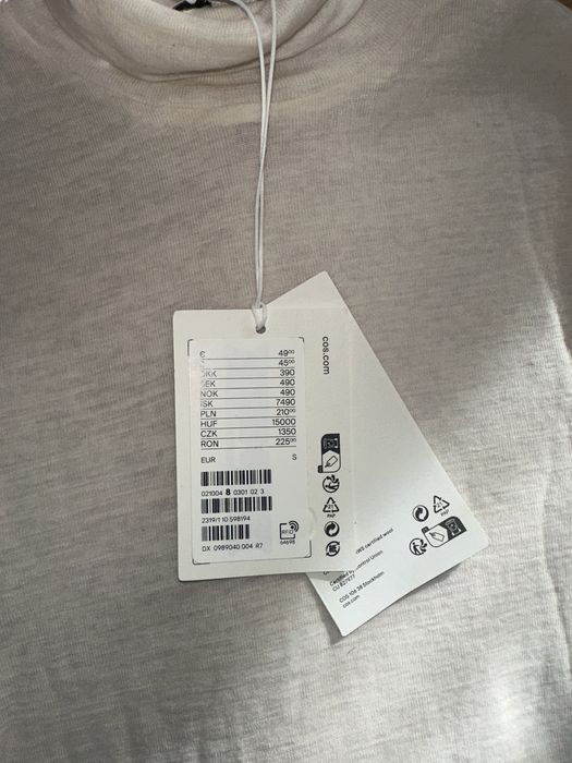 Дамско поло COS 100% Вълна