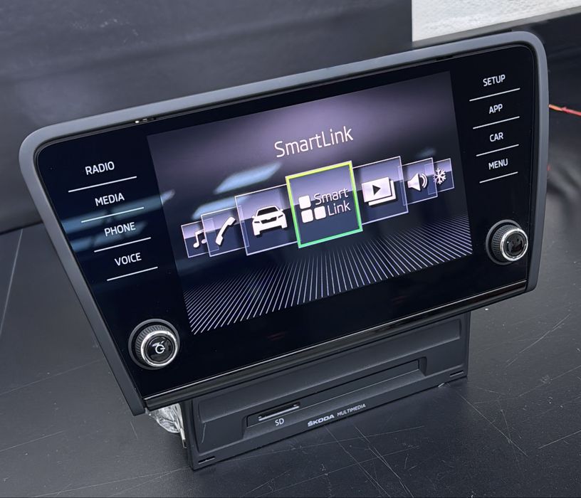 Navigatie Originala Skoda MIB2 + Display 8”  Octavia 3 CarPlay Android