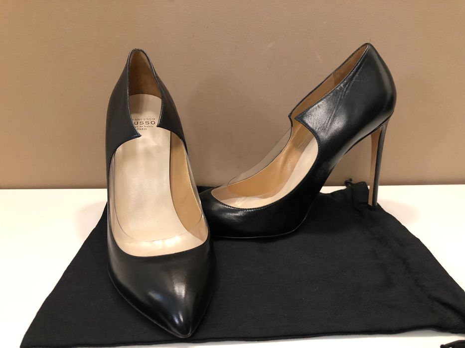 Francesco Russo pantofi dama 40, originali, retail 695 euro