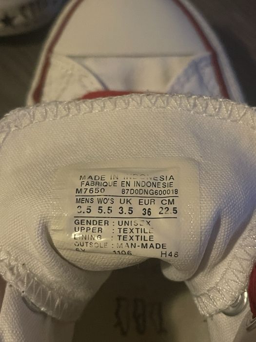 Converse Кецове - 3 броя (размери: 36.5, 36, 38)