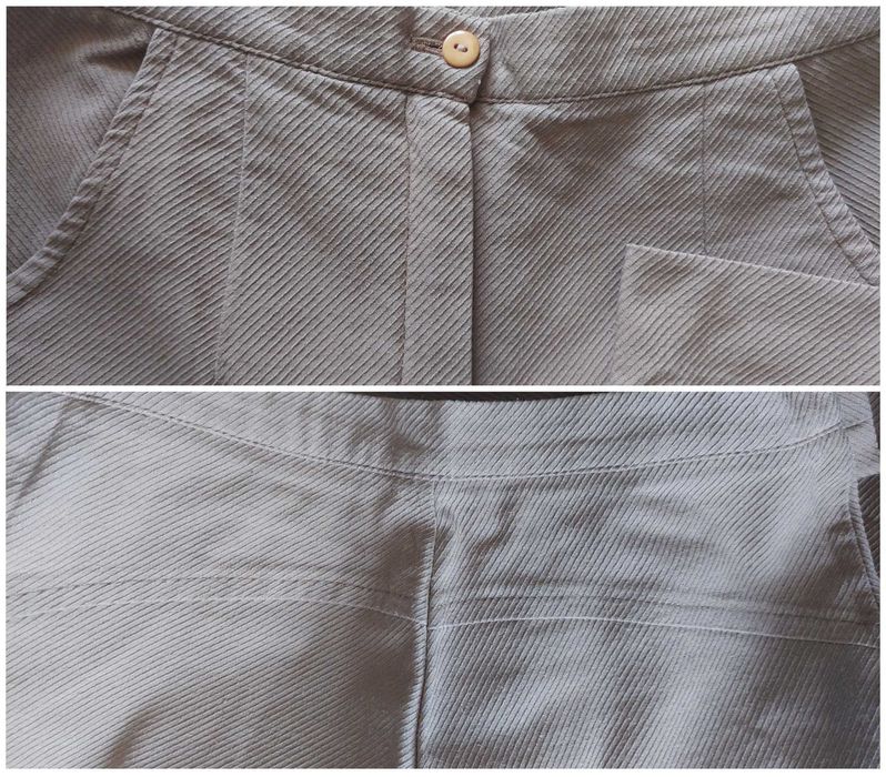 Брюки летние бежевые белые