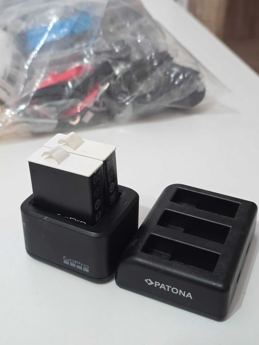 Gopro hero 12 black + card 256gb + Filtre ND + 14 prinderi + 2 baterii