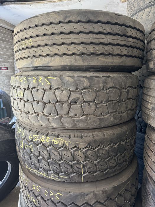 Anvelope 385/65/22.5 sh intre 60% si 90%