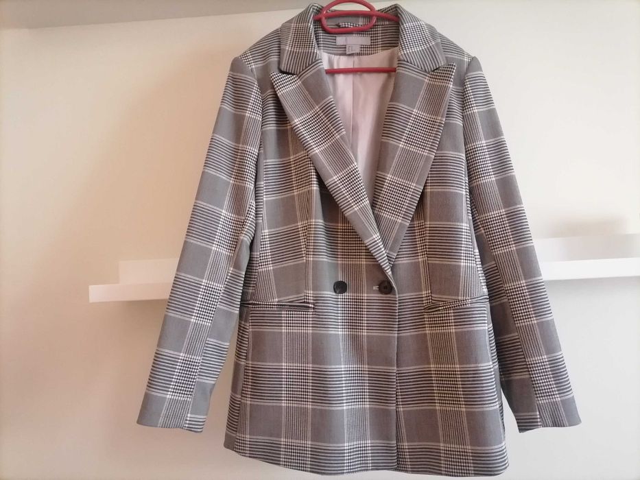 Сако  дамско карирано H&M