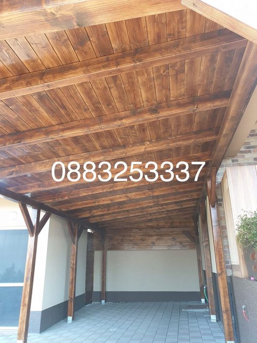 Ремонт и изграждане на нови покриви, изграждане на навеси гаражи и д-р