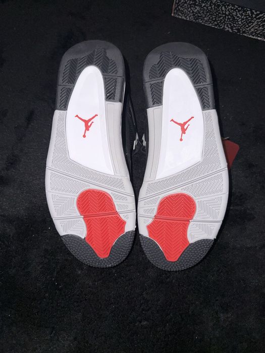 Jordan 4 Black Canvas