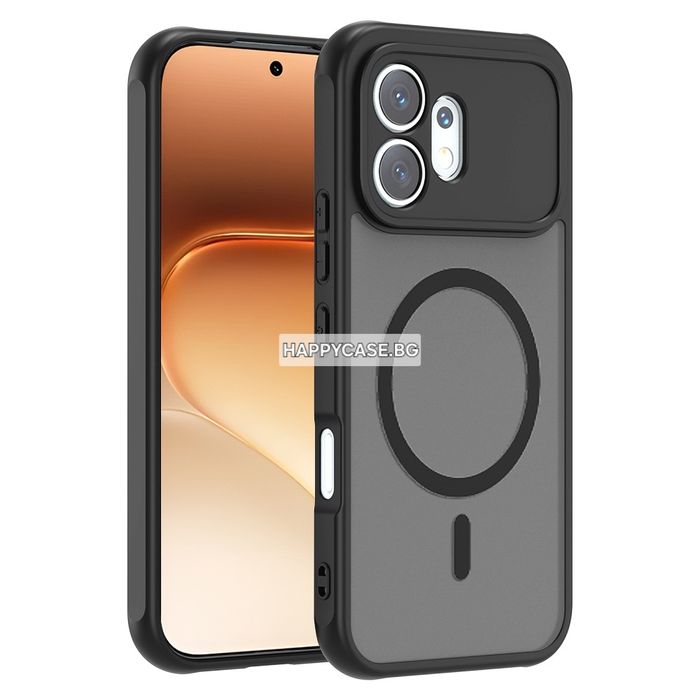 Honor 600 Pro / 600 / 600 Lite / FROSTED MAGSAFE Матов кейс гръб