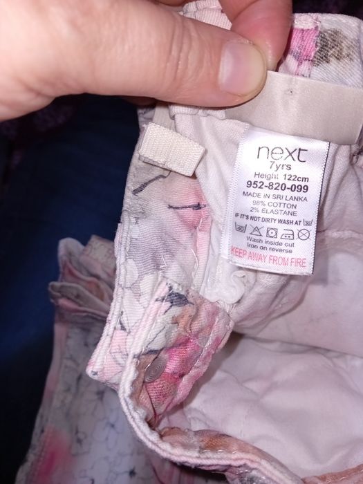 Дрехи за момиче, размер 122 см.