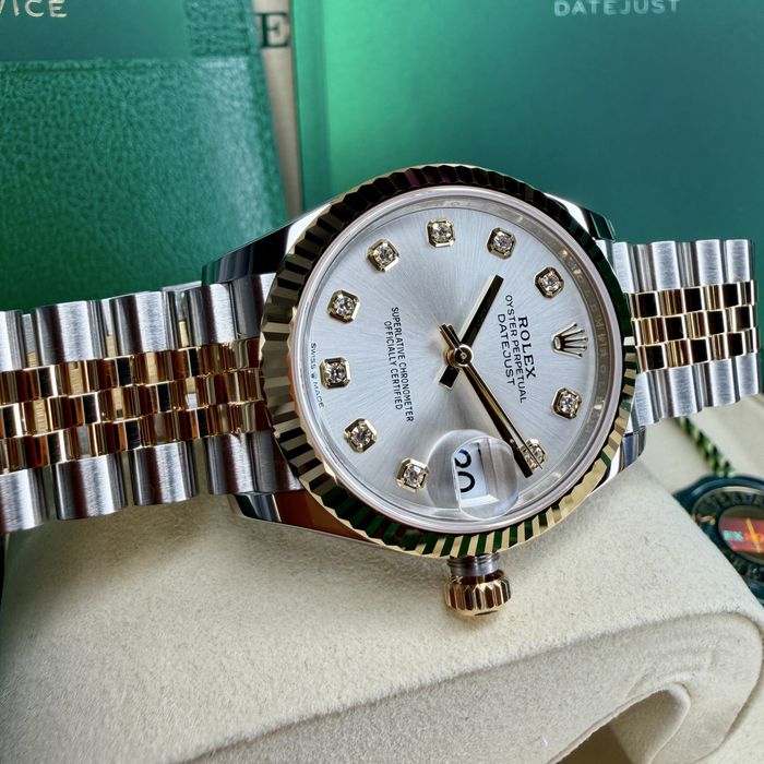 Rolex Lady Datejust Diamond Silver Dial | PE STOC | New | Super Jubilee | 31mm | 19800E | 278273 | 2026