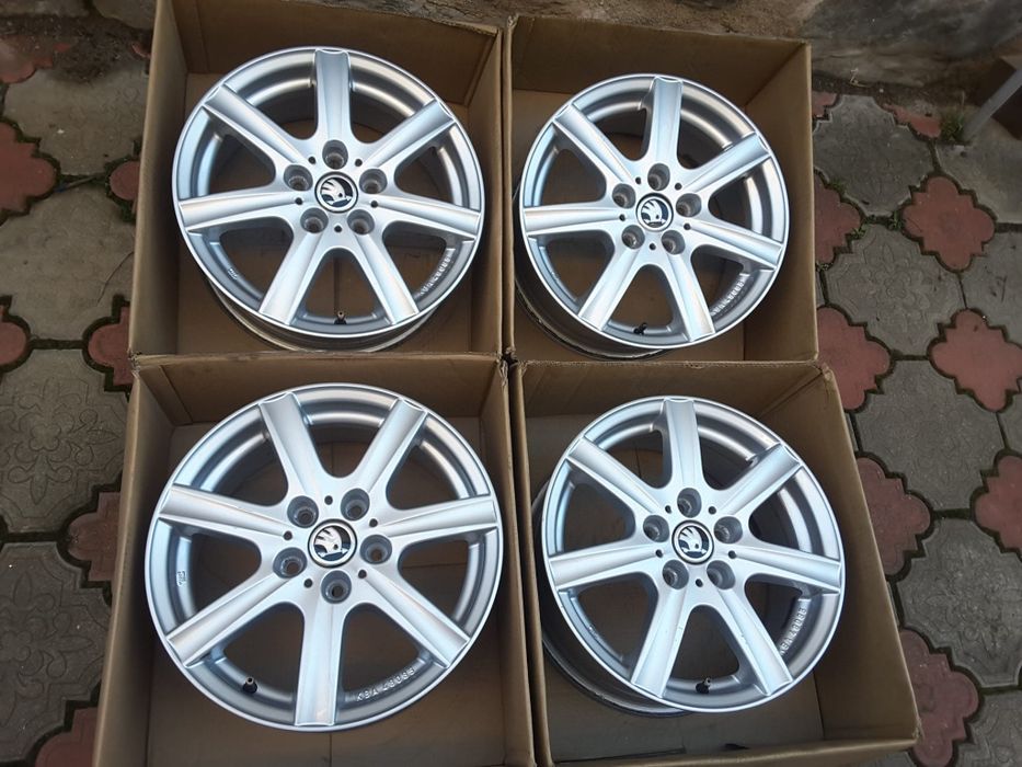 jante aliaj 16; 5x112; Skoda Octavia 3, Octavia 4