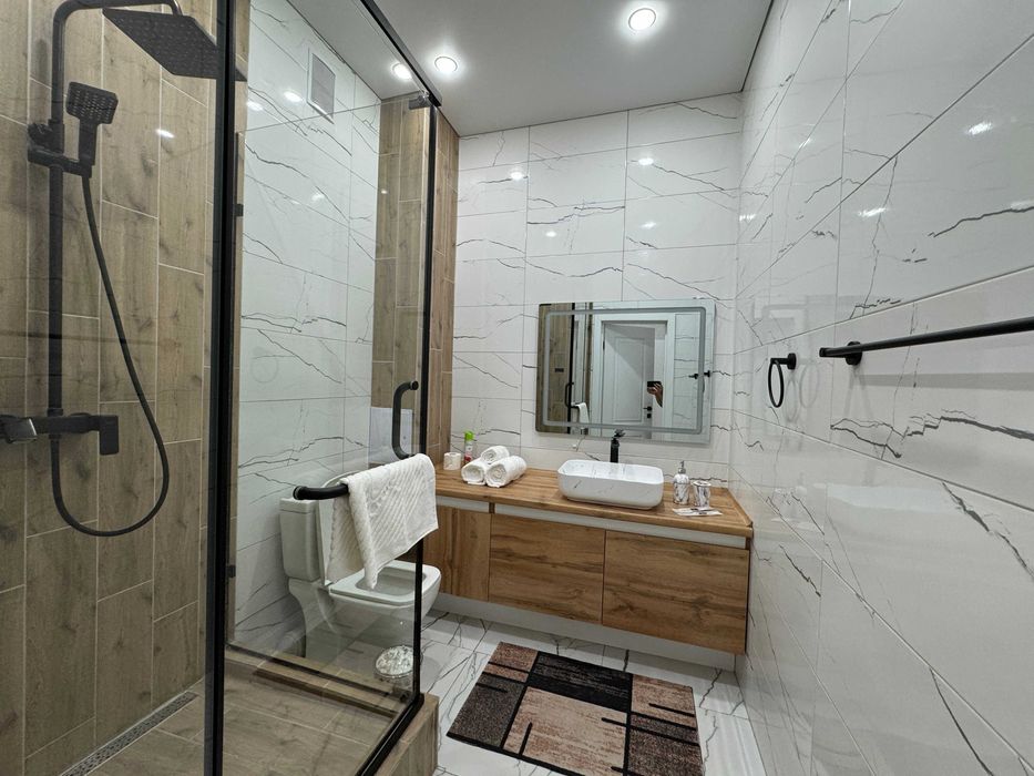 ЖК Mechta, Квартира посуточно, 1 ком, левый берег, суточно. Фото 100%