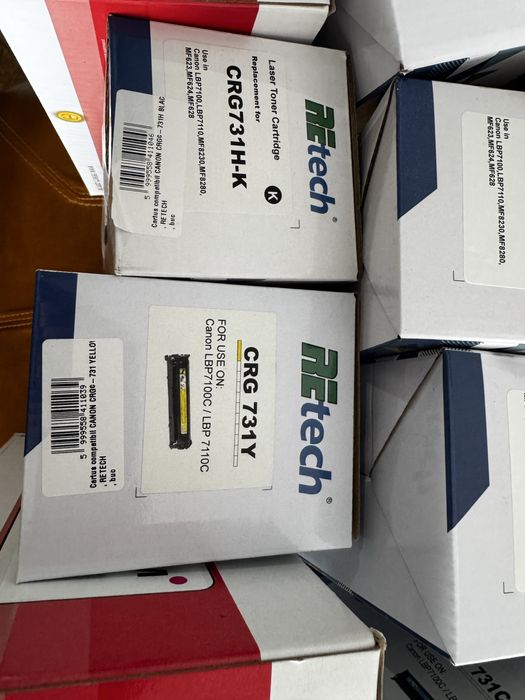 Tonere noi  CRG 731 (C, K, Y, M) Canon