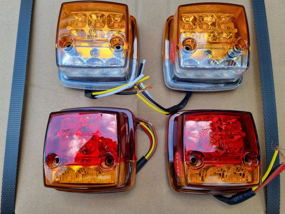 Set lampi fata, lampa spate SMD tractor, remorca, rulota 12/24V