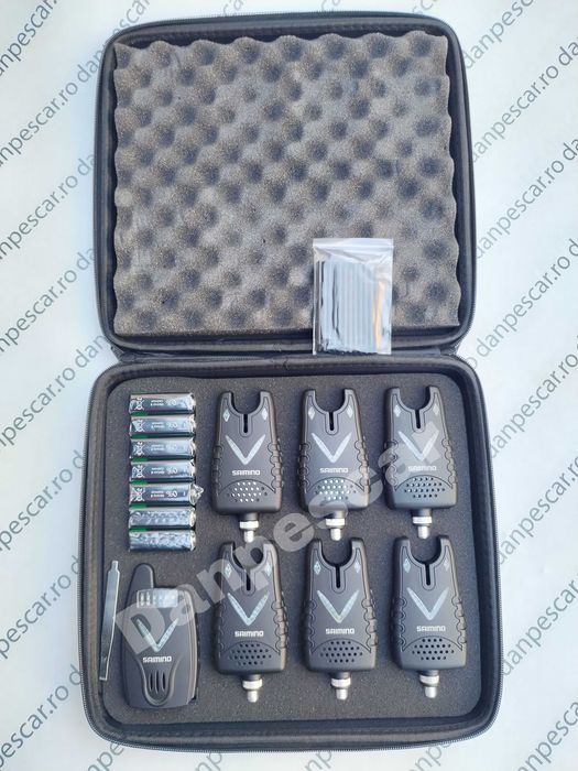 STATIE Saimino cu 6 avertizoare wireless TLI34 + receptor si SNAG BARR