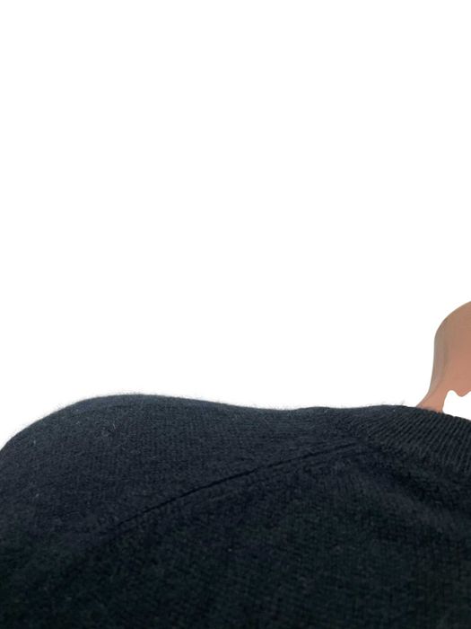 Дамски кашмирен пуловер L / XL 100% КАШМИР черен