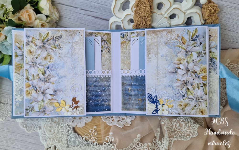 Албум за снимки, облечен в плат