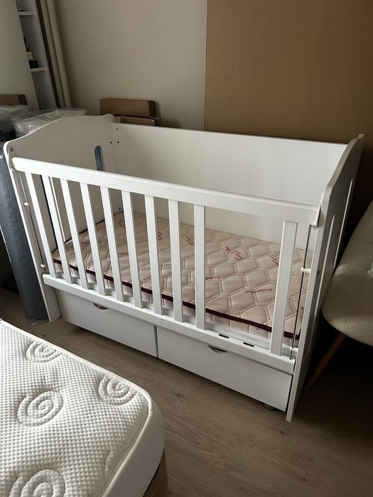 Бебешка кошара Nicolle baby + матрак Pierre Cardin 120/60