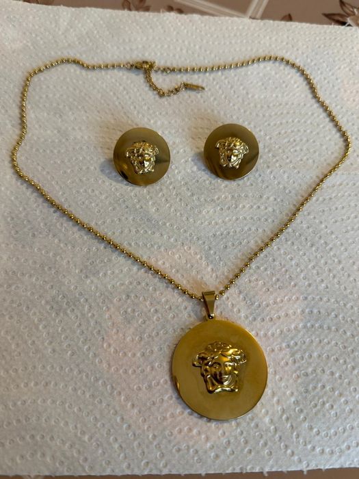 Lanț sj cercei Versace