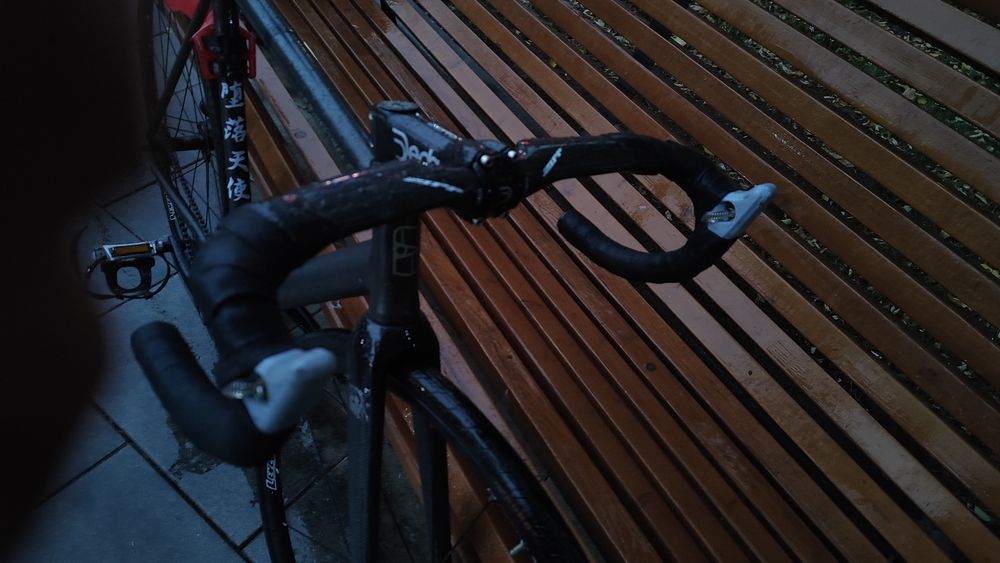 Fixed gear почти фул карбон