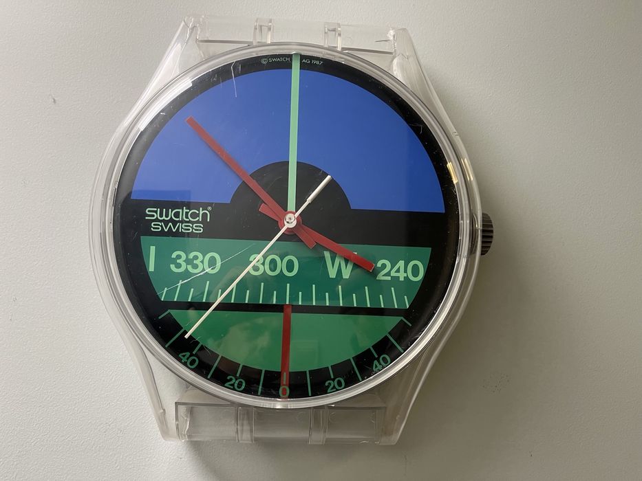 Стенен часовник / Swatch / 80-те