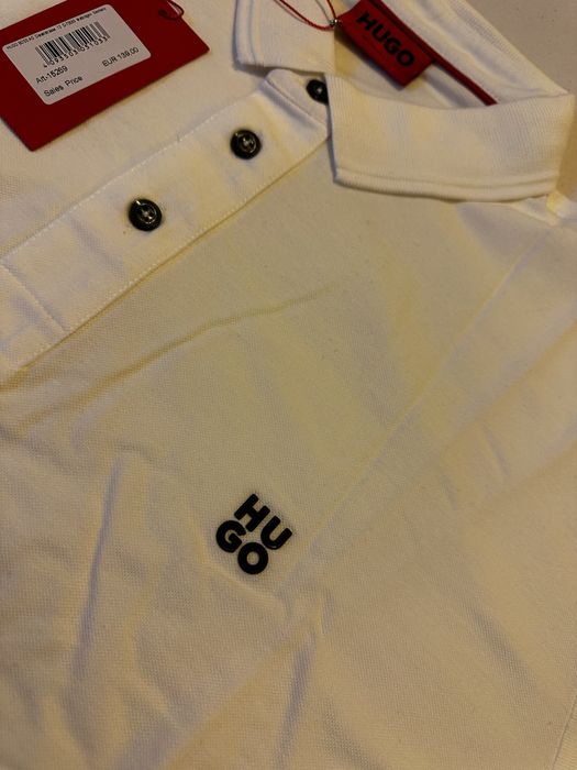 Тениска Hugo Boss бяла