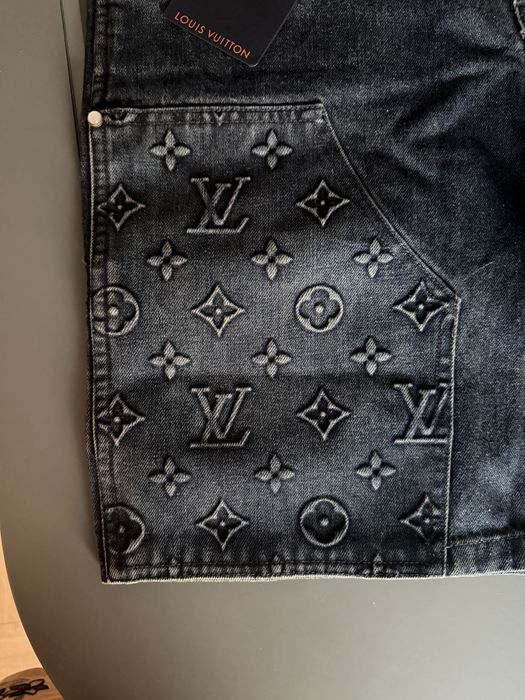 Louis vuitton къси дънкови панталони