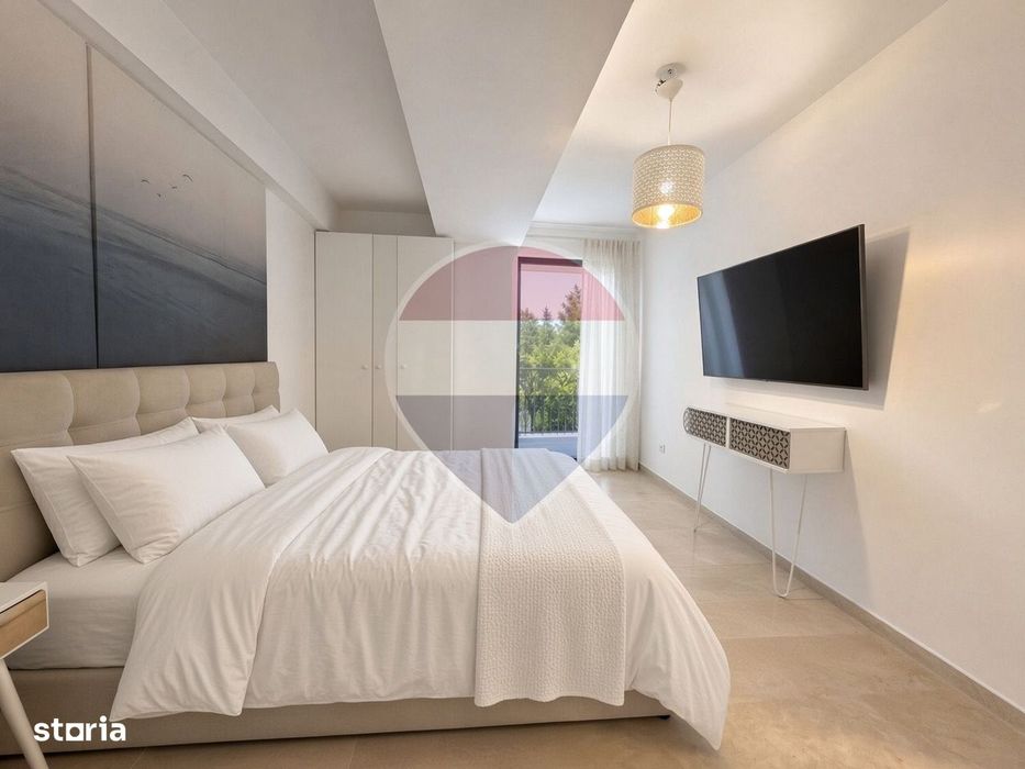 3 camere langa plaja cu parcare | terasa si vedere la mare