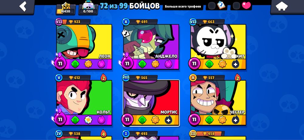 Brawl stars аккаунт