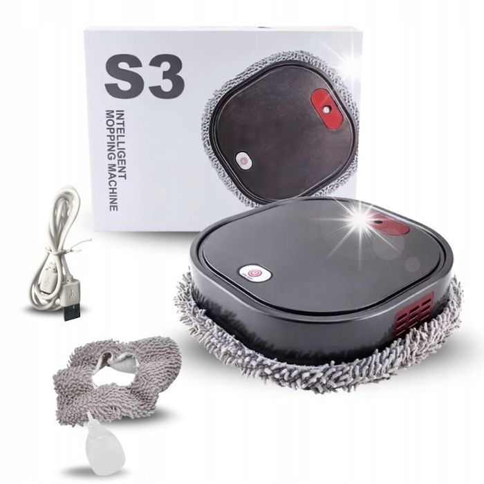 ПРОМО!!! Робот моп SmartMop Pro, 8 режима на почистване, 260x260x60mm