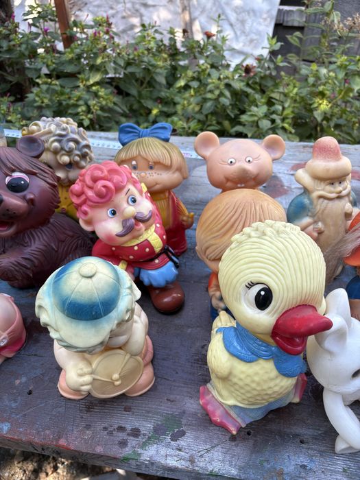 Продам советские резиновые игрушки.