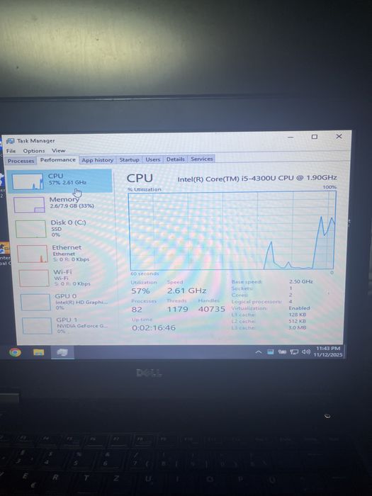 Laptop dell in stare foarte buna