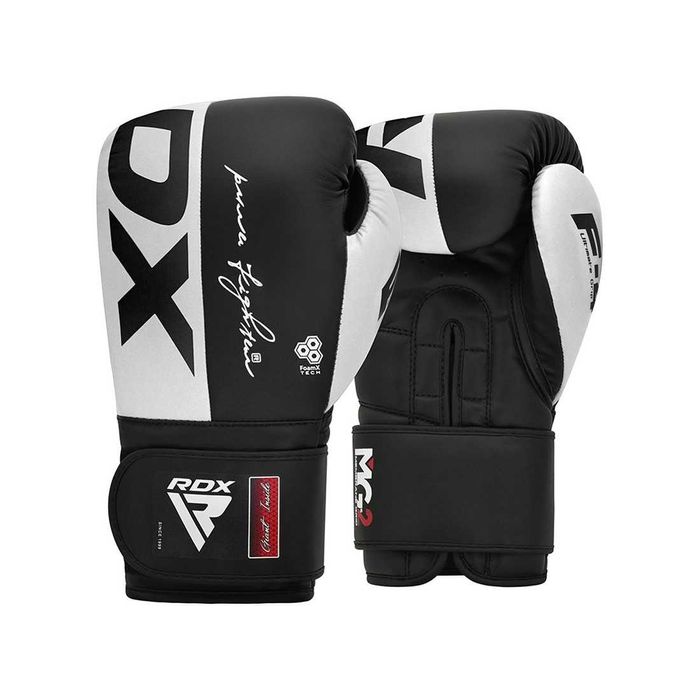 Боксови Ръкавици RDX Boxing Sparring Gloves White, Ръкавици за Бокс