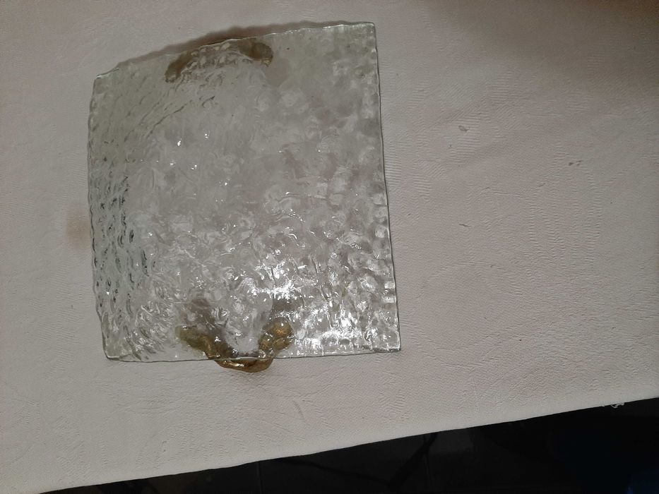 стъклена фруктиера ръчна изработка