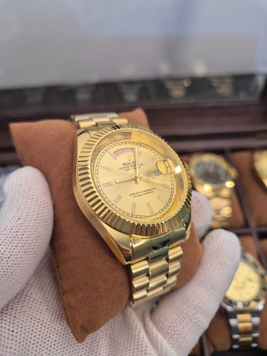 Ceas DayDate Silver/Gold - 41mm