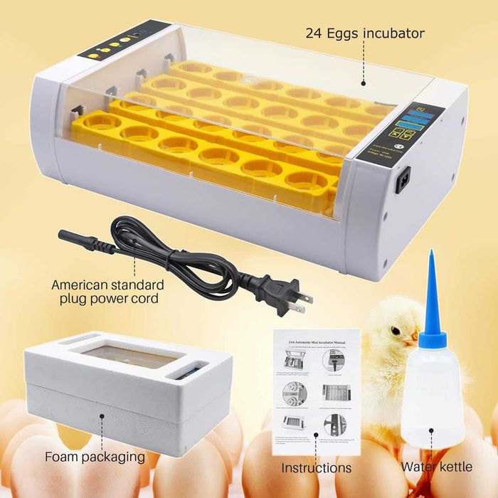 Автоматичен инкубатор 24 яйца - реф. код - 5