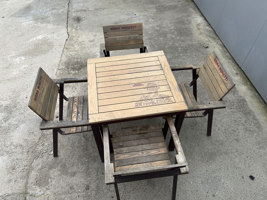 Set masa birra moretti 600 lei