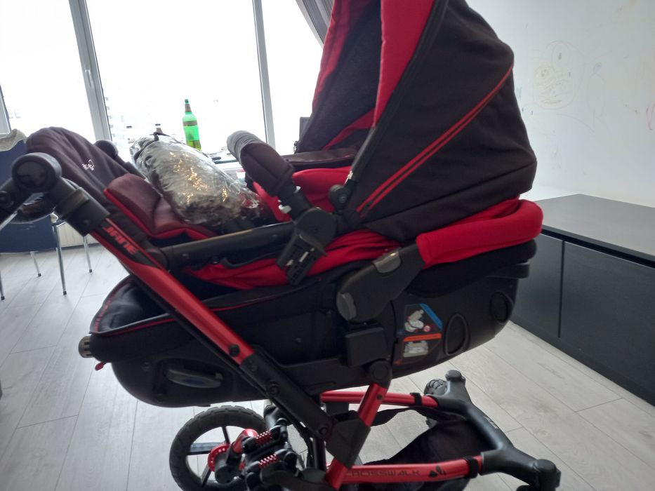 Детска , бебешка  количка  JANE CROSS WALK MATRIX LIGHT 2 RED S 53