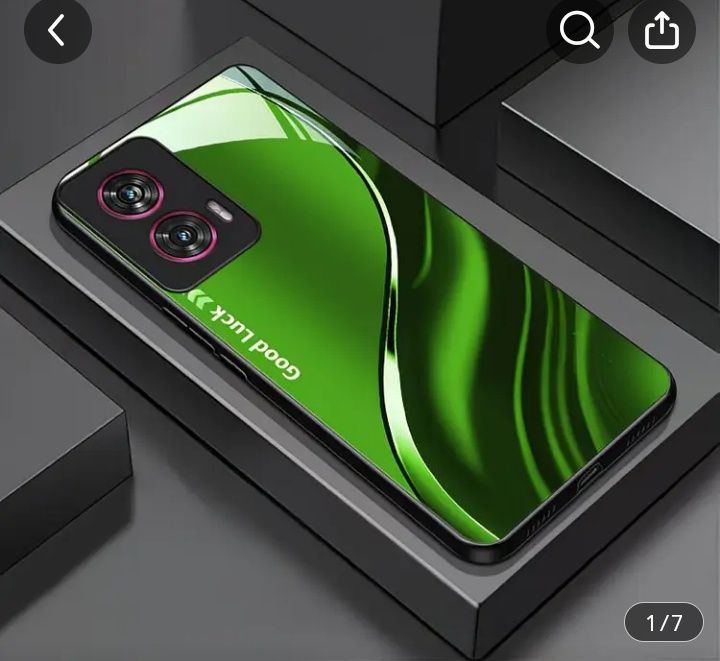 Стъклен кейс за Moto Edge 50 Fusion Motorola, Устойчив