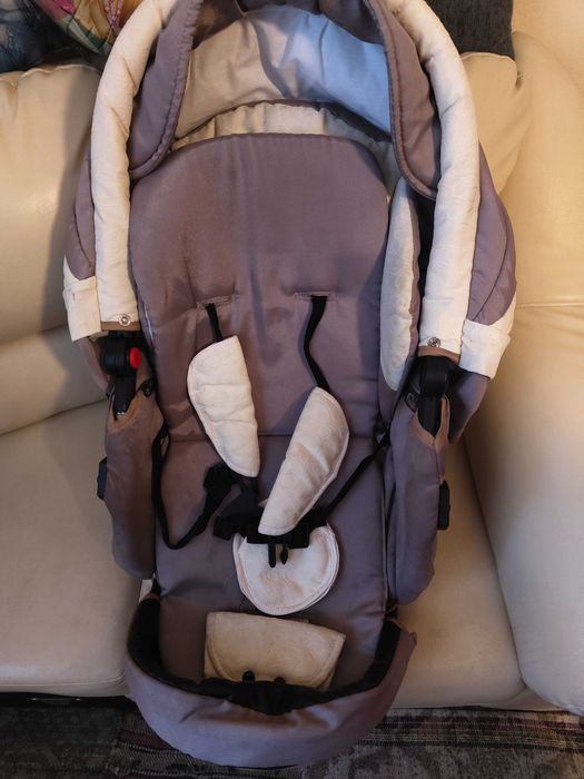 Комбинирана бебешка количка Baby Merc Leo