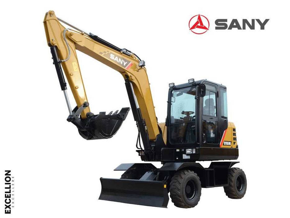 Экскаватор калесный SANY SY65W