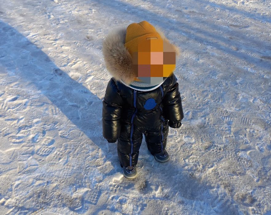 Комбинезон зимний для малыша