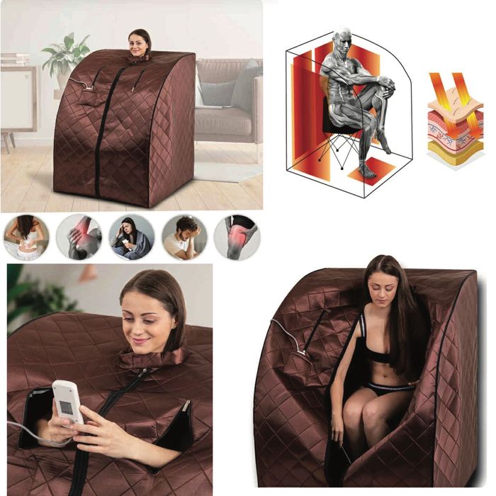 Преносима инфрачервена сауна inSPORTline Mufera.