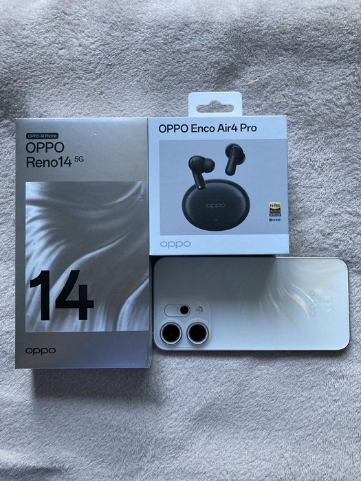 Vand OPPO RENO 14 512gb + casti + incarcator