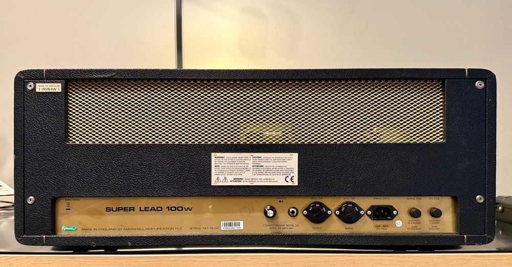 Marshall 1959HW - Modified to JMP 2203 Master Volume, Dagnall