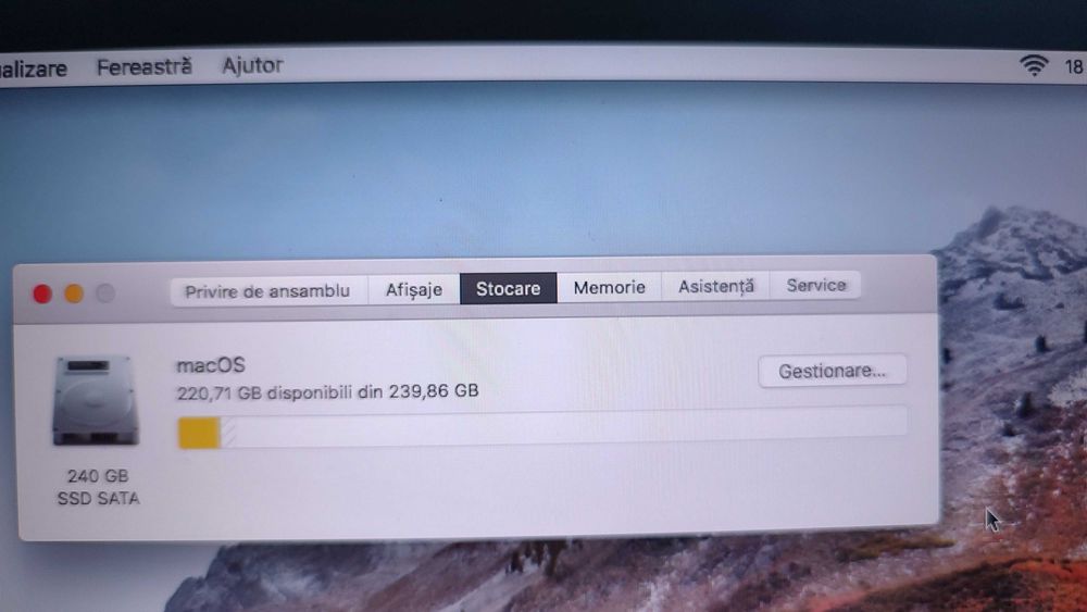 MacBook Pro 13”, A1278, RAM 8gb, SSD 240gb, MacOS instalat, incarcator