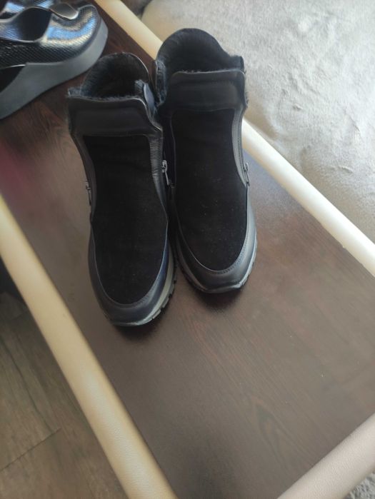 Дамски боти естествена кожа